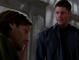 Dean, worried about Sam...